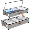 CONTENITORE SCATOLA Plastica con Coperchio Sottoletto Salvaspazio