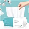 CenYouful Asciugamani Monouso 100 Pezzi, Cotone Salviette Struccanti, Salviette Monouso biodegradabili per Il Viso, Cura Della Pelle, Rimozione Del Trucco, Pulizia Della Casa E Viaggi Essenziali