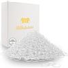 HAARallerliebst 250 elastici per capelli Mini Trasparente 10 mm in Bianco Box di capelli Aller Loving