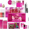 LHLXZQ Set Trucco, Portatile Kit Trucco Viaggio con Ombretti, Correttore, Rossetto, Mascara, Eyeliner e Pennelli Makeup per Occhi, Viso e Labbra, Set Regalo per Donne e Ragazze Principianti#2