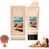Generico Trucco per gambe e corpo,fondotinta corpo,gambe waterproof Crema Coprente Capillari Gambe, Fondotinta Coprente Tatuaggi, trucco per coprire i tatuaggi cicatrici impermeabile senza trasferimento (01)