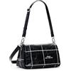 Desigual borsa a tracolla Naron Mai-Tai Flap Bag Black nero