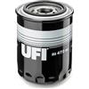 UFI Filters, Filtro Olio 23.472.00 | Filtro per Ricambio, Adatto a Auto, Applicabile su Diversi Modelli Hyundai H1, H 100, H 200, H 350 e Kia Bongo, Carnival