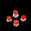 Perfect Part Bullet Buttons ABXY Mod Kit leve Joystick per Xbox One S Slim Elite Controll di ricambio (rosso trasparente)
