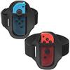 GAMSURFING Cinghia da gamba per Nintendo Switch Sport Play Calcio/per Switch modello OLED Ring Fit Adventure Bundle Fascia di fissaggio per gambe, regolabile per adulti, cinghia sportiva elastica per Nintendo