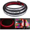 CGEAMDY Striscia Luminosa per Freni Camion, Striscia Al Neon Camion, 24v LED Luci Diurne Dinamiche Colorate, Accessori Strisce Luminose Decorative Universale per Auto, Camion, Furgoni, Rimorchi