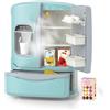 ODS - Maisonelle, Frigorifero Deluxe Giocattolo con Luce, Suoni ed Effetto Vapore all'Apertura, con Accessori, Dimensioni 30 L x 40,2 H x 11,5 P cm, Età Consigliata + 3 Anni