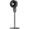 Generico Ventilatore A Piantana - Ventilatore A Piantana Oscillante Portatile, Da Terra Con 3 Velocità, Silenzioso A 25 DB, Altezza Regolabile, Potente Circolatore D'aria, Timer 12 Ore Per Camera Da lett-o