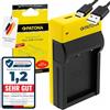 PATONA Slim Caricabatterie fotocamera USB-C Fujifilm NP-W126 NP-W126S | Mini caricabatterie da viaggio (34g) per FinePix X-M5 X-M1 X100F X100V X-T20 X-H1 XT3 XT100 XT200 XPRO3 XA3 XA5