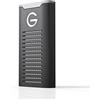 Western Digital SanDisk Professional 2TB, G-Drive SSD, ultra-resistente a shock, acqua e polvere, unità SSD NVMe portatile, velocità fino a 1050MB/s, USB-C (10 Gbit/s), USB 3.2 Gen 2, Thunderbolt 3