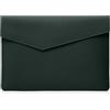 HinZann 15 16 Pollici Custodia PC Portatile per MacBook Air 15 M4/M3/M2 / MacBook Pro 16 M4/M3/M2/M1 Pro/Max, 15 15.6 16 Pollici Borsa Porta Pc Leggera in Pelle - Verde Scuro
