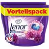 Lenor Detersivo PODS All-in-1, 76 lavaggi, fresco aprile, detersivo colorato, 3 volte più duraturo freschezza e pulizia profonda anche con lavaggio a freddo