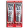 Dr. Sheffield's 2x Dr. Sheffield's Dentifricio Certificato Naturale - Senza Fluoro, riduce la placca, rinfresca l'alito, sbianca i denti (2x140gr) (2-Pack, Menta piperita)