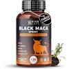 VIVACAPS Maca peruviana 24000 mg al giorno estratto 20:1 120 Cps, Black maca con L-Arginina, Zinco, Vitamina B6 e B12 per energia e supporto per la massa muscolare - Made in italy