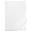 Biberna 0077155 Lenzuolo Jersey (Altezza Materasso max. 22 cm) 1X 90X190 cm > 100X200 cm, Bianca