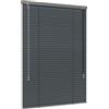 Jalousiescout Tenda veneziana senza luce Tenda in alluminio, tenda oscurante, innovativa tecnologia oscurante, protezione della privacy, senza foratura, 80 x 200 cm, grigio scuro opaco