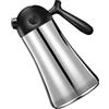 KICHOUSE 1 Pezzo oliera in acciaio inox cucinando per bottiglia versare contenitore dell'olio da cucina contenitore di stoccaggio dell'olio Contenitore di olio Acciaio inossidabile Argento