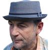 Thorness - Cappello Pork Pie - Uomo Grigio Grey (56/57 cm) Medium
