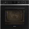 Smeg PRONTA CONSEGNA - SPEDIZIONE IMMEDIATA Smeg SO6400S2B Forno da Incasso 60 cm Multifunzione Elettrico Ventilato Classe A Galileo SteamOne Vapore Combinato Nero Lucido