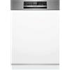 Bosch PRONTA CONSEGNA - SPEDIZIONE IMMEDIATA Bosch Serie 6 SMI6ECS12E Lavastoviglie da Incasso a con Frontalino a vista Inox 60 cm 43 Coperti Classe A Terzo Cestello Green Collection Home Connect Extra Clean Zone