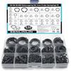 SENLINLIN Set 530 Anelli Seeger, 21 Misure da M4 a M28, E-Clips in Acciaio al Carbonio, Anelli di Sicurezza C-Clips con Scatola Organizer