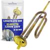 MONTERAL Resistenza Dello Scaldabagno per Caldaia 1200W Codice 61401776 per Ariston
