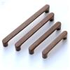 KOVNISE Armadietti in Legno Massello di Noce Scuro Colore Legno Originale Stile Semplice e Moderno per Armadietti Porte Cassetti Comò (2, 192MM)