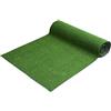 DI GIULIO SRL Erba Sintetica per Giardini e terrazze, Prato Sintetico 7 mm drenante, Manto erboso Artificiale a Rotolo 1 metro x 25 metri
