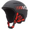 Rh+ IHX6026 19 XS/M, Rider Helmet Unisex - Adulto, Matt Black/Logo Red