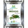 Herbal Magic Organico certificato by ecocert- Indigo Henna neri in polvere/Herbal Hair Dye - Go nero/marrone naturally-only di erbe magic-complete kit-ecocert/GMP/Halal/ISO cert