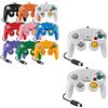 FAIRY TAIL & GLITZER FEE Controller per Game Cube bianco e switch con cavo Gamepad Joypad (bianco)