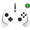 Razer Wolverine V2 - Controller da gioco cablato per Series X|S, One, PC: pulsanti reattivabili frontalmente - pulsanti di azione mecha-tattile e D-Pad - interruttori di arresto trigger - bianco