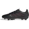 adidas Copa Pure III League FG/MG Football Boots Kids, Scarpe da Calcio, Core Black/Carbon/Lucid Red, 21 EU