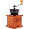 NIZEAMI Macinacaffè Macinacaffè Manuale nel Legno Macinacaffè Manuale Acciaio Inossidabile Retro Coffee Mini Ceramica