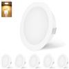 KYOTECH LED Faretto da Incasso 230V Dimmerabile 3000K 55-58MM IP44 6PCS Bianco