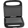 DICTROLUX - Tostiera Elettrica Nera 750 Watt