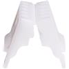 VHEUHZ Graffa del trasmettitore della frizione bianco compatibile con CITROEN C4 PICASSO II Peugeot 308 II Clip a molla del pedale della frizione