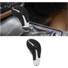 JNNJ Auto Leva Cambio, Gear Shift Knob, Pomello Cambio Automatico Dell'auto, Pomello Cambio in Pelle per Auto, Pomello Cambios Universale, Cambios Leva Manopola Pomelli Leva Cambios Auto(Nero)