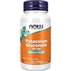 Now Foods, Potassium Gluconate (Gluconato di Potassio), 99 mg, 100 Compresse vegane, Testato in Laboratorio, Senza Glutine, Senza Soia, Vegetariano, Non OGM