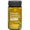 RedMoringa Bromelina Forte Drenante 5000 GDU - NUOVA FORMULA 100% Naturale Drenante Anticellulite | Bromelina Integratore Cellulite con Moringa Bio e Ananas | 180 Capsule Vegane Made in Italy | RedMoringa