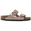 Birkenstock per donna. 1023960 Sandali Arizona Birko Flor in pelle color bronzo [3242914], Basso, Nessuno, Casual