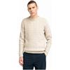 Timberland per uomo. TB0A2CEQEGM1 Maglione girocollo intrecciato beige Phillips Brook [3197562], Casual, Lana