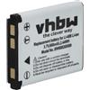 vhbw batteria compatibile con Nikon CoolPix S200, S220, S225, S230, S3000, S4000, S500, S510 fotocamera digitale DSLR (660mAh, 3,7V, Li-Ion)
