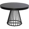 Menzzo Grivery Table, Nero, L110 x P110-160-210-260 x H76 cm