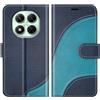 BoxTii Cover per Redmi Note 14 PRO 5G / Redmi Note 14 PRO Plus 5G, Custodia in PU Pelle Portafoglio, Magnetica Flip Cover a Libro con Slot per Schede per Xiaomi Poco X7 5G, Blu