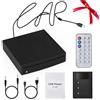 Lnopever Interfaccia USB 2.0 Autoradio CD/Dvd Dish Box Player Stereo Esterno per Auto con Telecomando,per Interfaccia Stereo Connessione USB Lettore di Navigazione GPS,Auto/Computer Portatile,Plug and Play