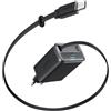 Anker Nano Caricatore iPhone USB C da 35W compatto ad alta velocità con 2 porte e cavo retrattile Anker InstaCord integrato, compatibile con iPhone 16/15/14, iPad, Pixel e altri dispositivi.