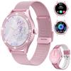 Homailida Orologio Smartwatch Donna, 1.32 Smart Watch Donna Rotondo con Chiamate e Whatsapp, Orologio Fitness con Monitoraggio del Sonno/Contapassi, Impermeabile SmartWatch per Android iOS