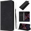 LSPCASA Custodia con Xiaomi Poco X7 5G 6,67 Pollici Premium Pelle PU Flip Protettiva Cover Con Slot Per Schede e Funzione Supporto Custodia Cover Portafoglio con Xiaomi Poco X7 5G-Nero