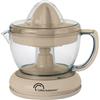 LITTLE BALANCE 8832 Little Juice, pressa per agrumi, grande capacità 0,7 l, doppia rotazione, 2 coni intercambiabili, formato compatto, 40 W, beige
